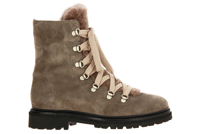 Dirndl + Bua Stiefelette gefüttert LIGHT CACHMIRE TAUPE (38)