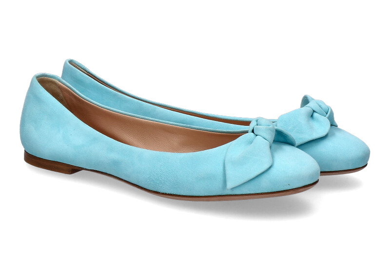 Unützer Ballerina CAMOSCIO CALZATURE DONNA TURCHESE (40½)