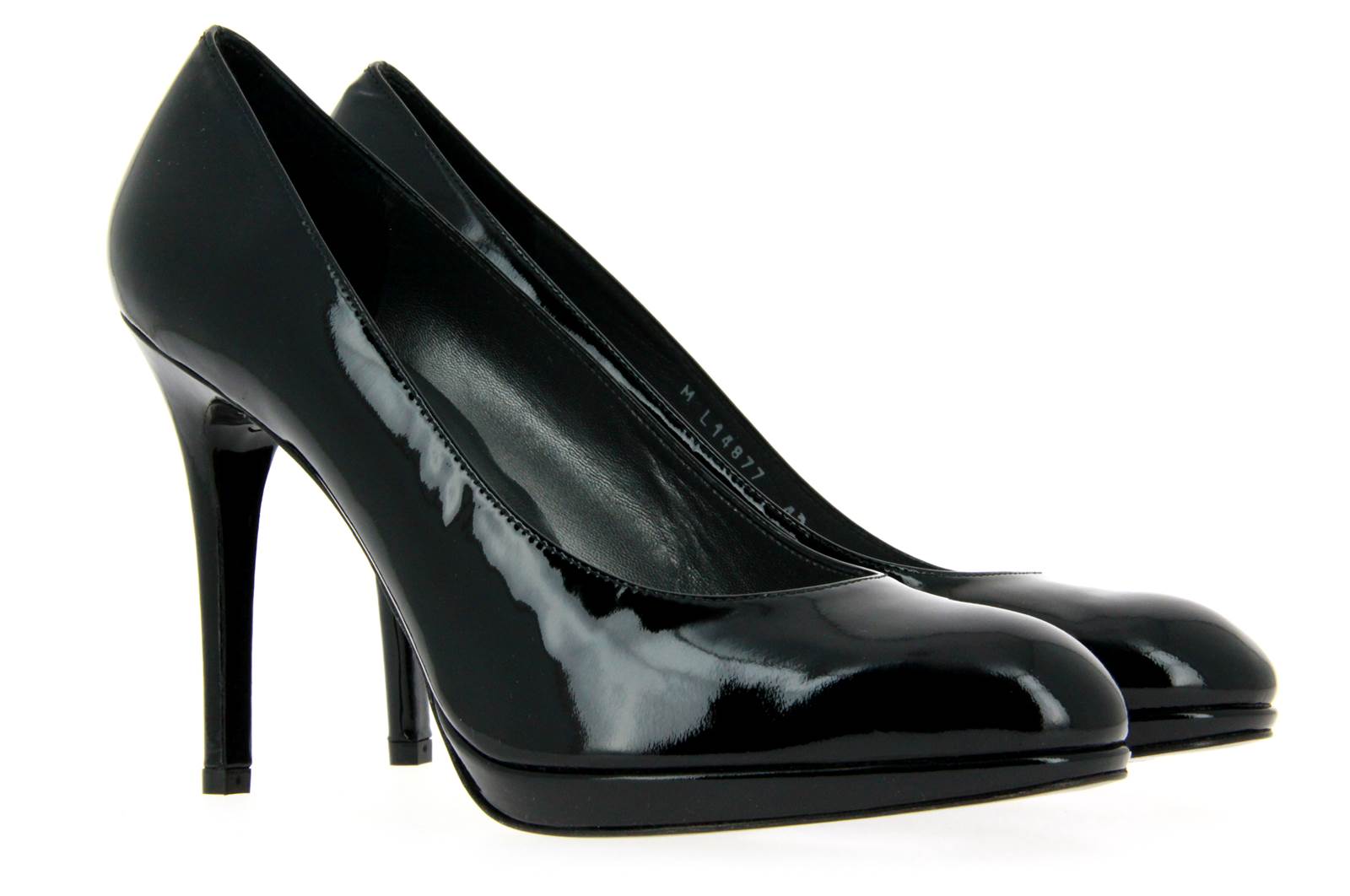 Stuart Weitzman Pumps PLATSWOON BLACK PATENT (42)