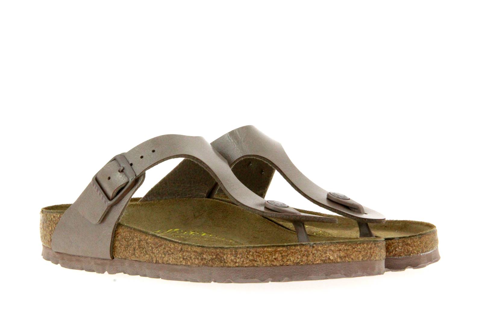 Birkenstock Pantolette GIZEH NORMAL BIRKO-FLOR GRACEFUL HAZEL (36)
