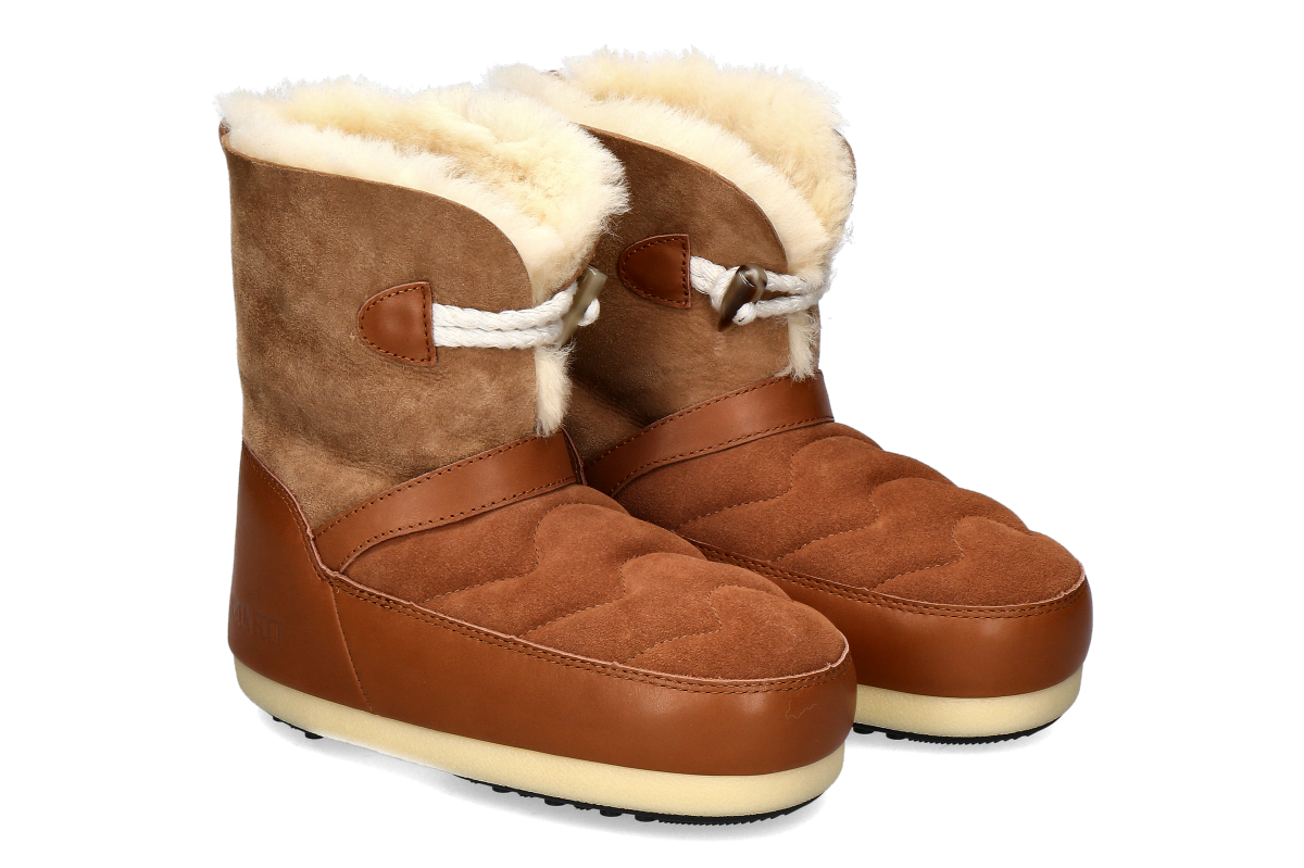 Moon Boot Bootie gefüttert EVX IGLOO - cognac/natural/braun