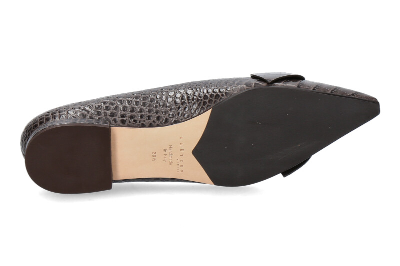 Unützer Ballerina PRINTED COCCO NUTRIA (37½) Unützer Ballerina PRINTED COCCO NUTRIA (37½)