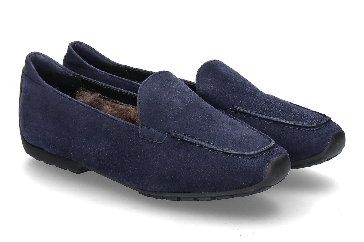 Mania Loafer gefüttert 25 CAMOSCIO- dunkelblau