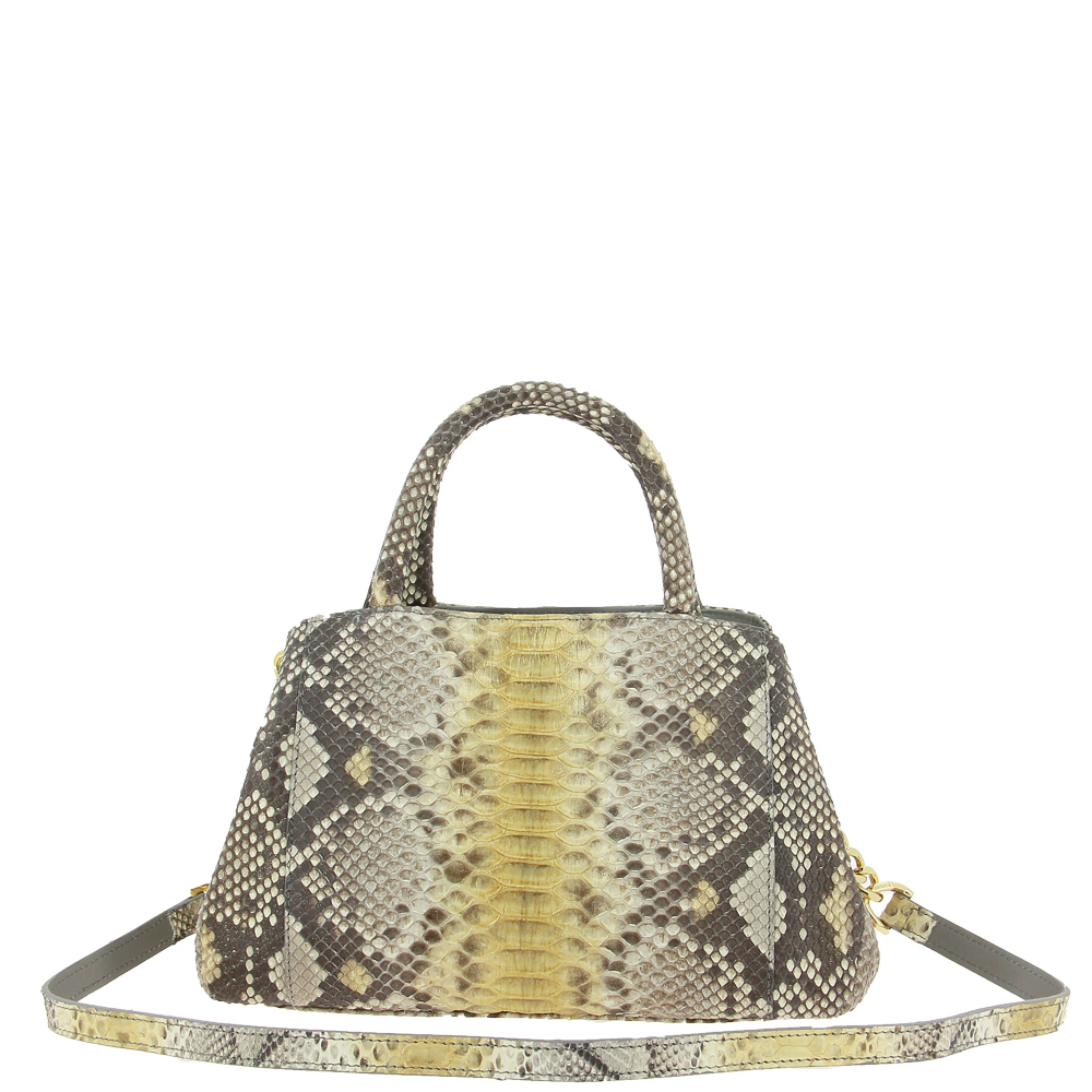 Ghibli Umhängetasche PITONE BEIGE GOLD 790