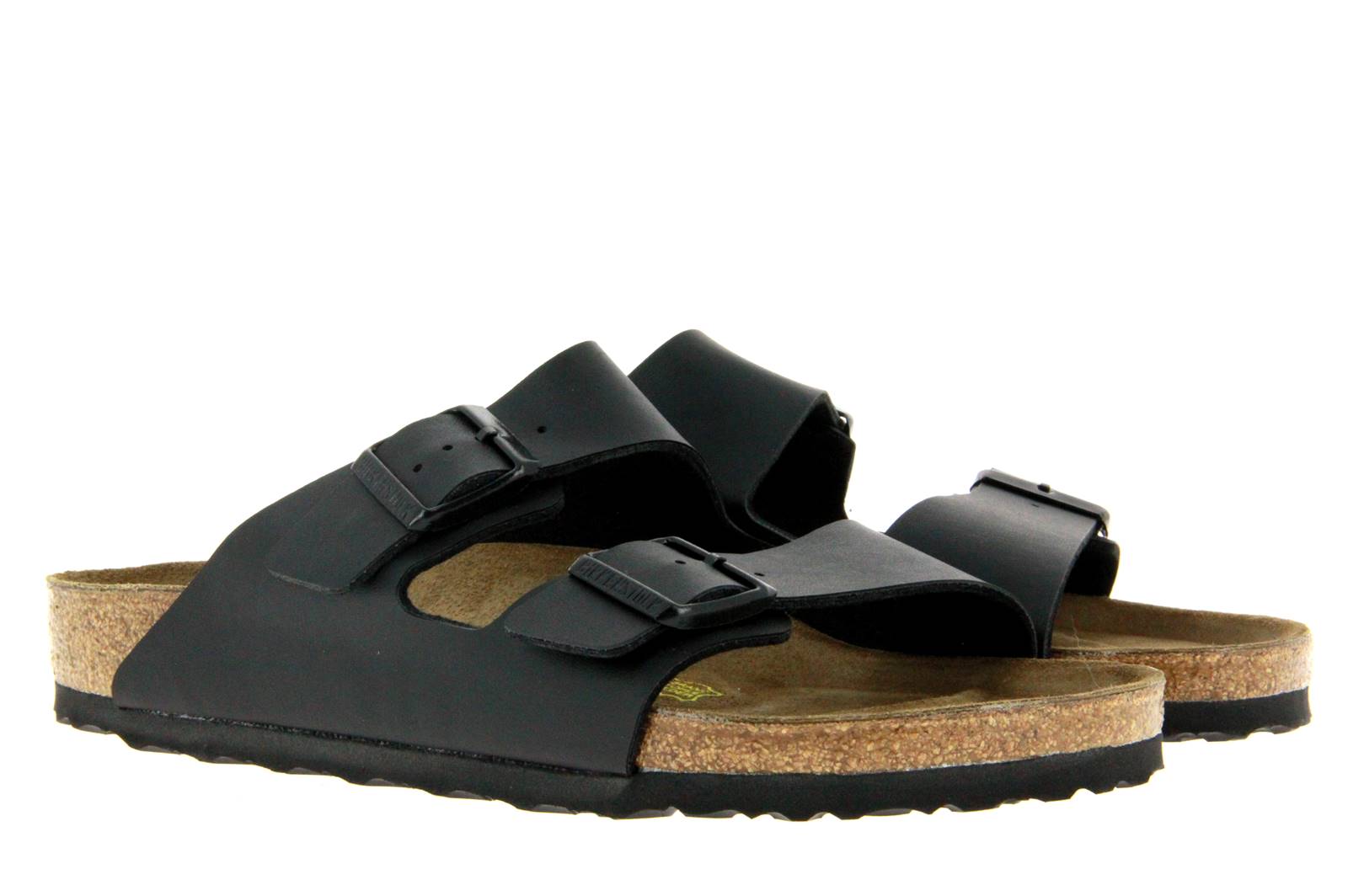 Birkenstock Pantolette ARIZONA NORMAL BIRKO-FLOR SCHWARZ (40)
