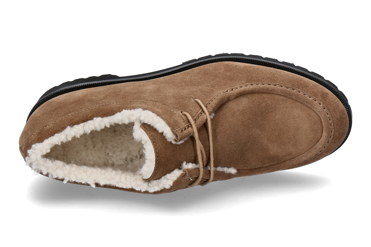 Unützer Schnürschuh gefüttert VELOURS 56- taupe_232200114_5 Unützer Schnürschuh gefüttert VELOURS 56- taupe_232200114_5