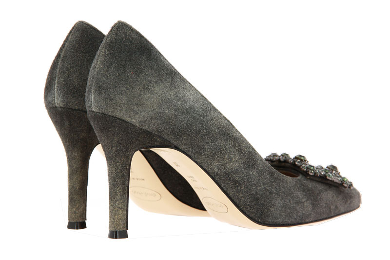 dirndl + bua Pumps ANTIKBOCK ANTHRAZIT (38)