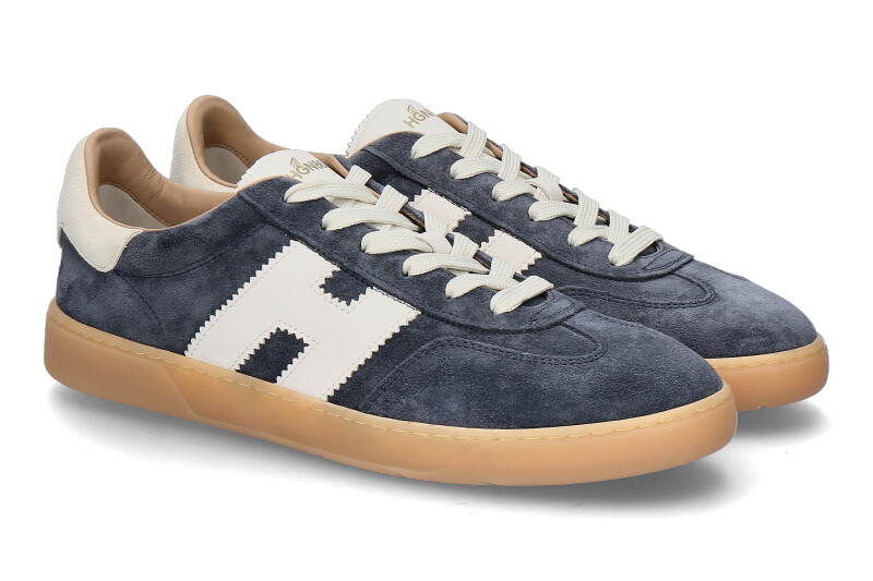 Hogan Herren-Sneaker COOL ALLACCIATO- jeans blue/ latte