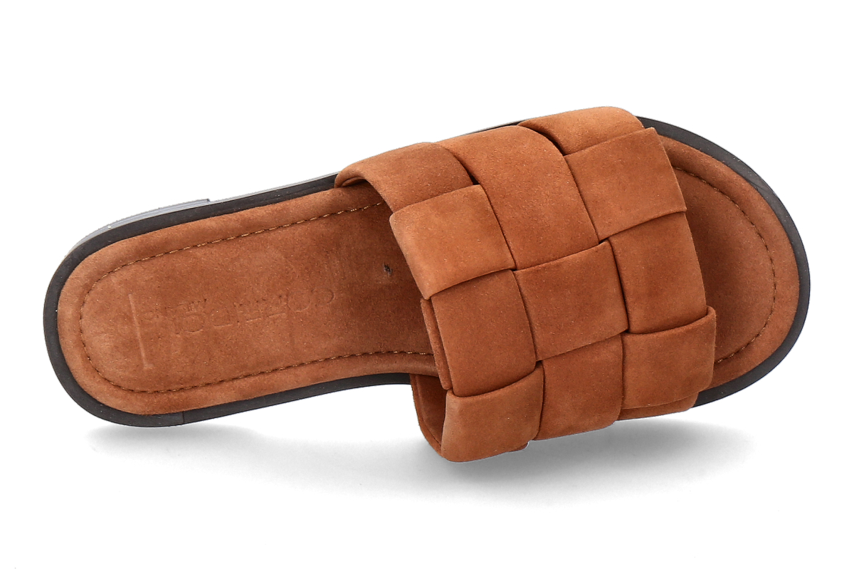 Corridoni 1 Milano Damen- Pantolette 8555 VELOUR- bruciato_281300112_4