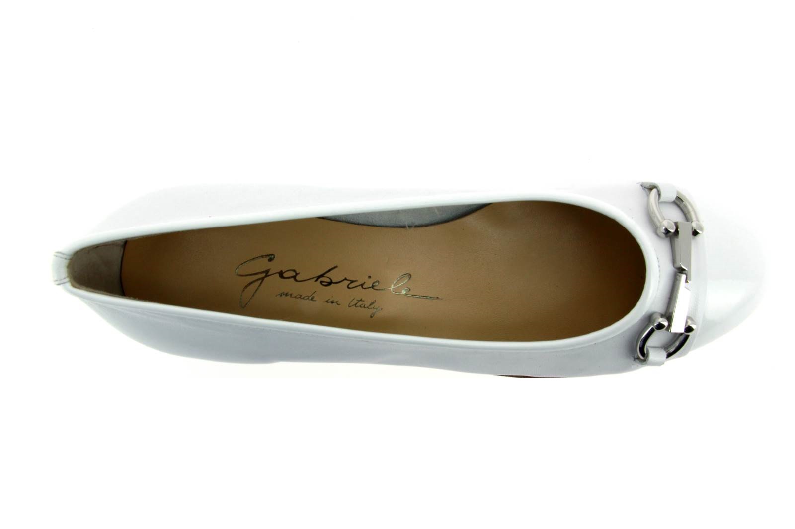 Gabriele Ballerina VERNICE BIANCO NAPLUX BIANCO  (38½)