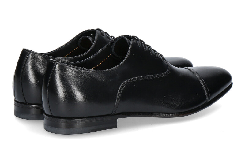 Santoni Schnürer NAPPA NERO (43)