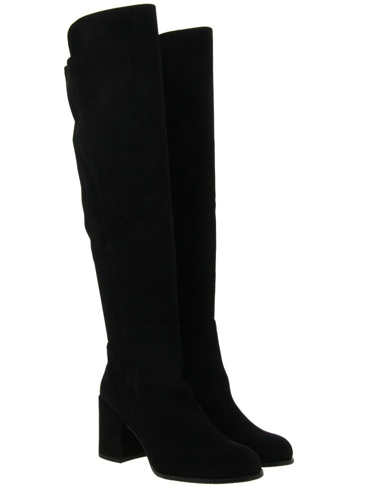 Stuart Weitzman Stiefel ALLJACK BLACK SUEDE (37 )