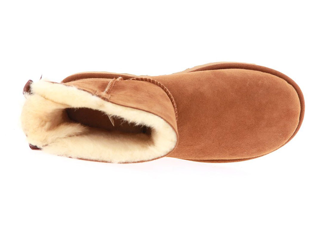 UGG Australia Boots MINI BAILEY BOW II CHESNUT  (40)
