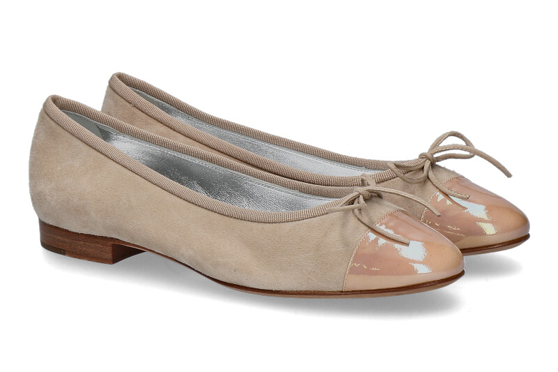 Unützer Ballerina CAMOSCIO BEIGE / PET. LIGHT PINK (36½)