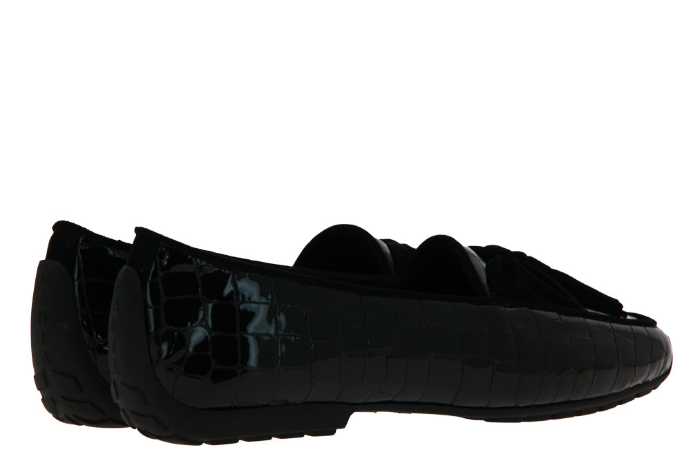 Mania Slipper VERNICE NERO CAMOSCIO NERO (38½)