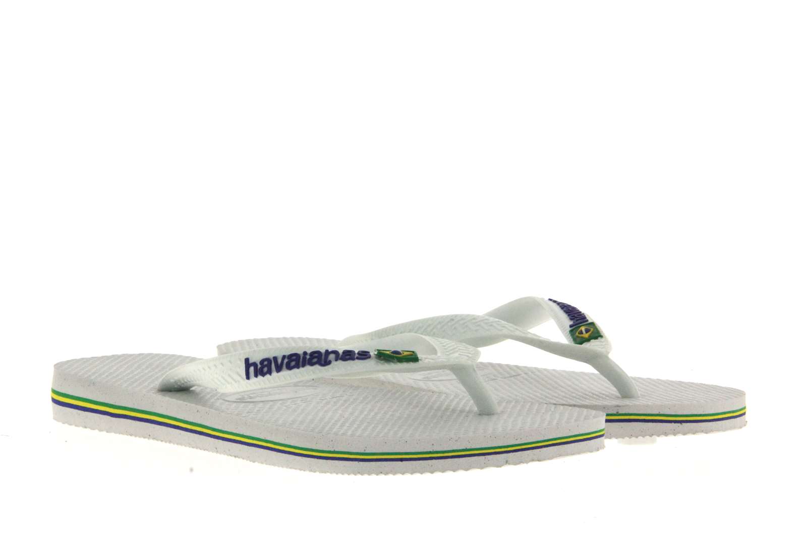 Havaianas Zehenstegsandale MEN BRASIL LOGO WHITE (43-44)