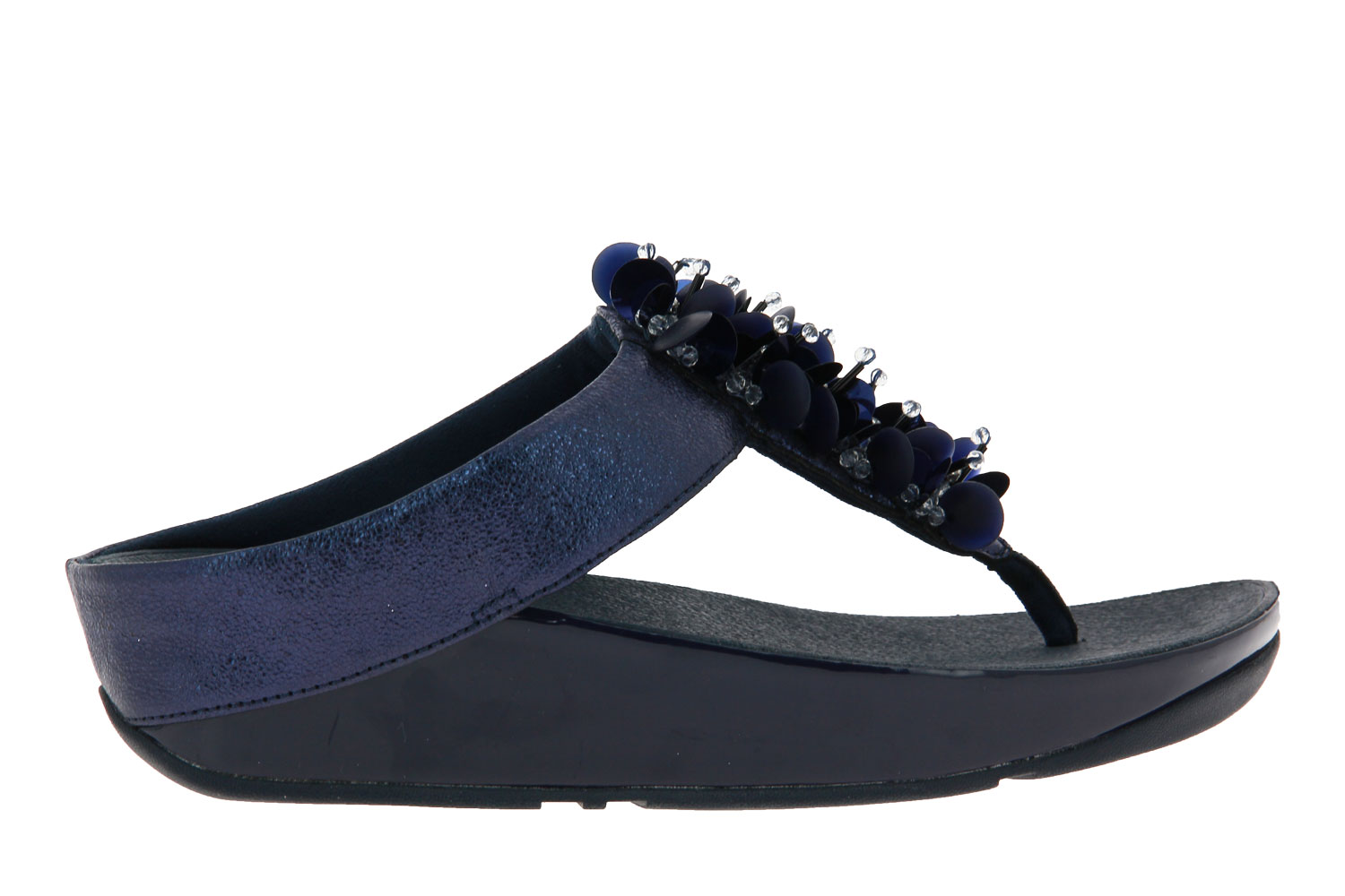 Fitflop Pantolette BOOGALOO TOE POST MIDNIGHT NAVY (40)