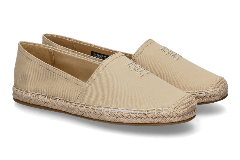 Tommy Hilfiger Damen- Espadrilles FLAT harvest wheat 