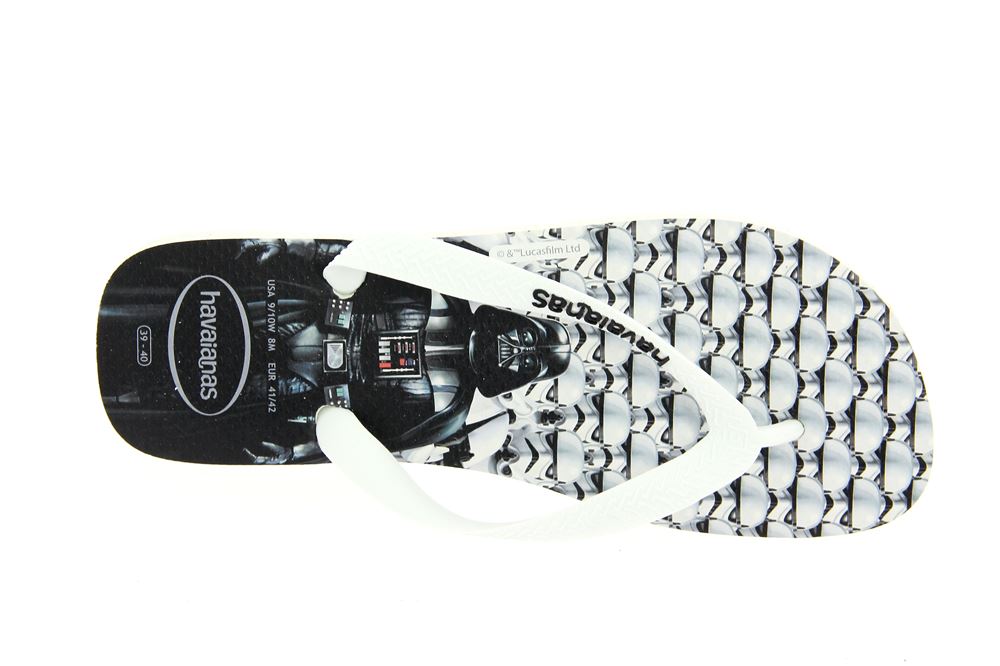 Havaianas Zehenstegsandale STAR WARS WHITE (47-48)