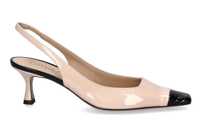 Roberto Festa Slingpumps OVIEDO VERNICE NUDE NERO