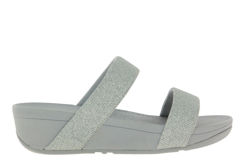 Fitflop Pantolette LOTTIE GLITZY SLIDE SILVER (41)