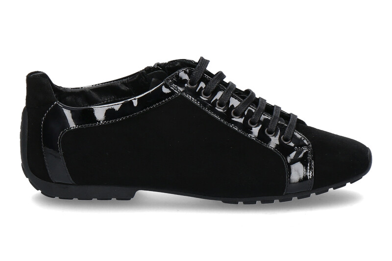 Mania Sneaker CAMOSCIO PIUMA NERO (39)