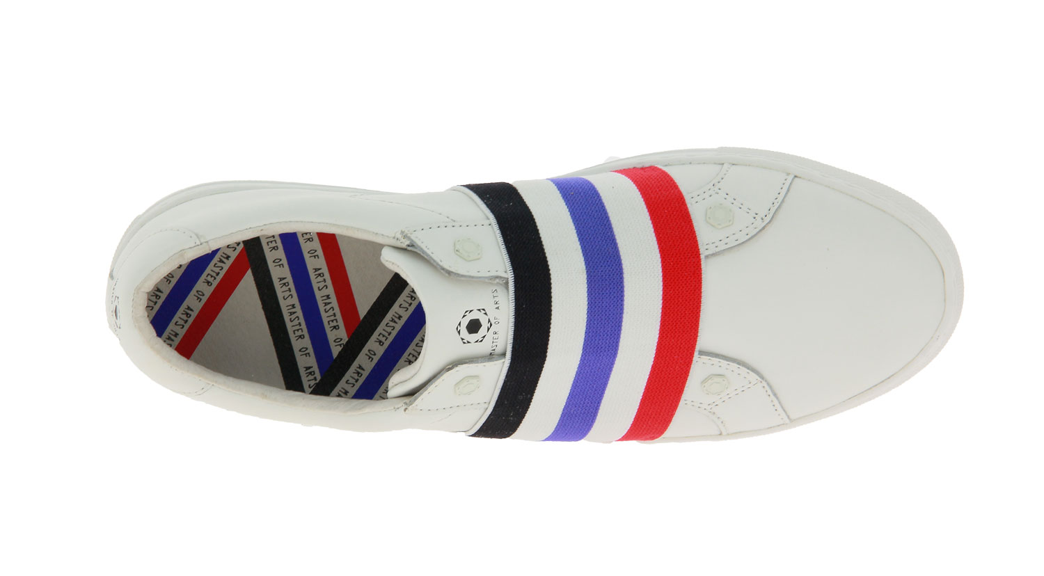 Master of Arts KIT LEATHER WHITE BLUE RED ELASTIC  (41)