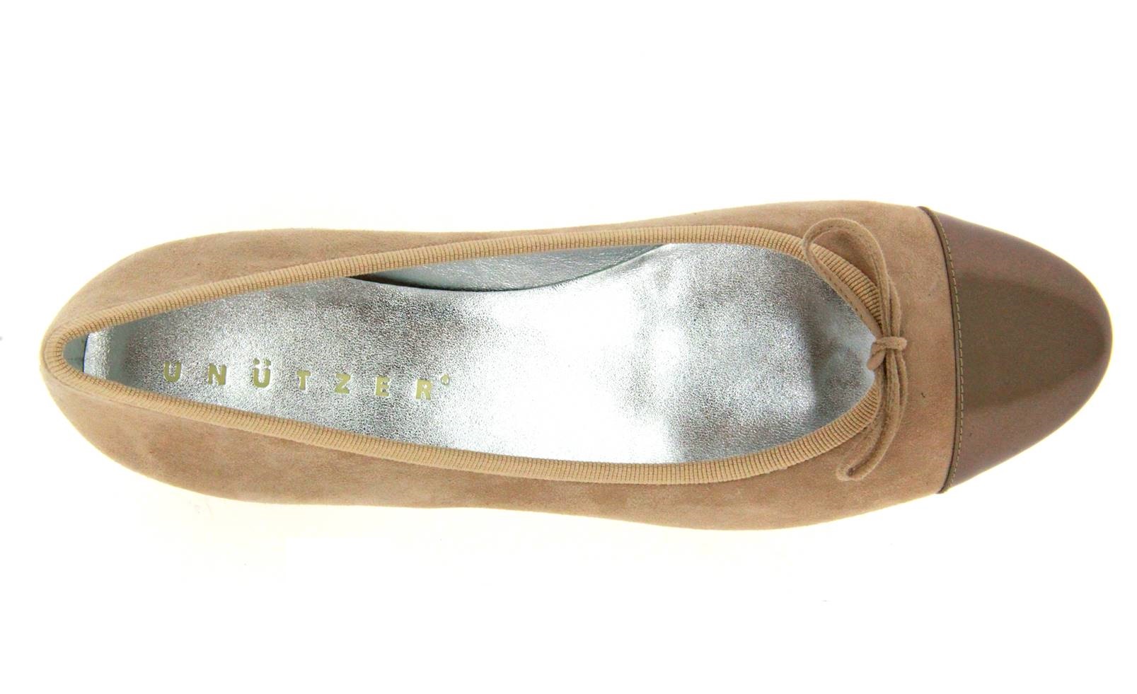 Unützer Ballerina CAMOSCIO VITELLO SP. ORO (40½)