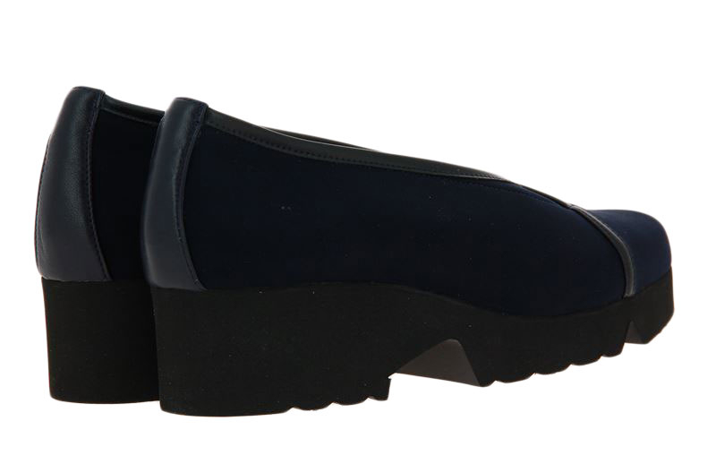 Thierry Rabotin Slipper DORCAS NAPPA NERO SETA BLU (37½)