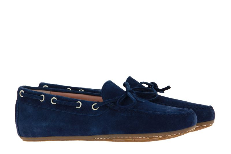 Unützer Mokassin VELOUR BLUE (38)