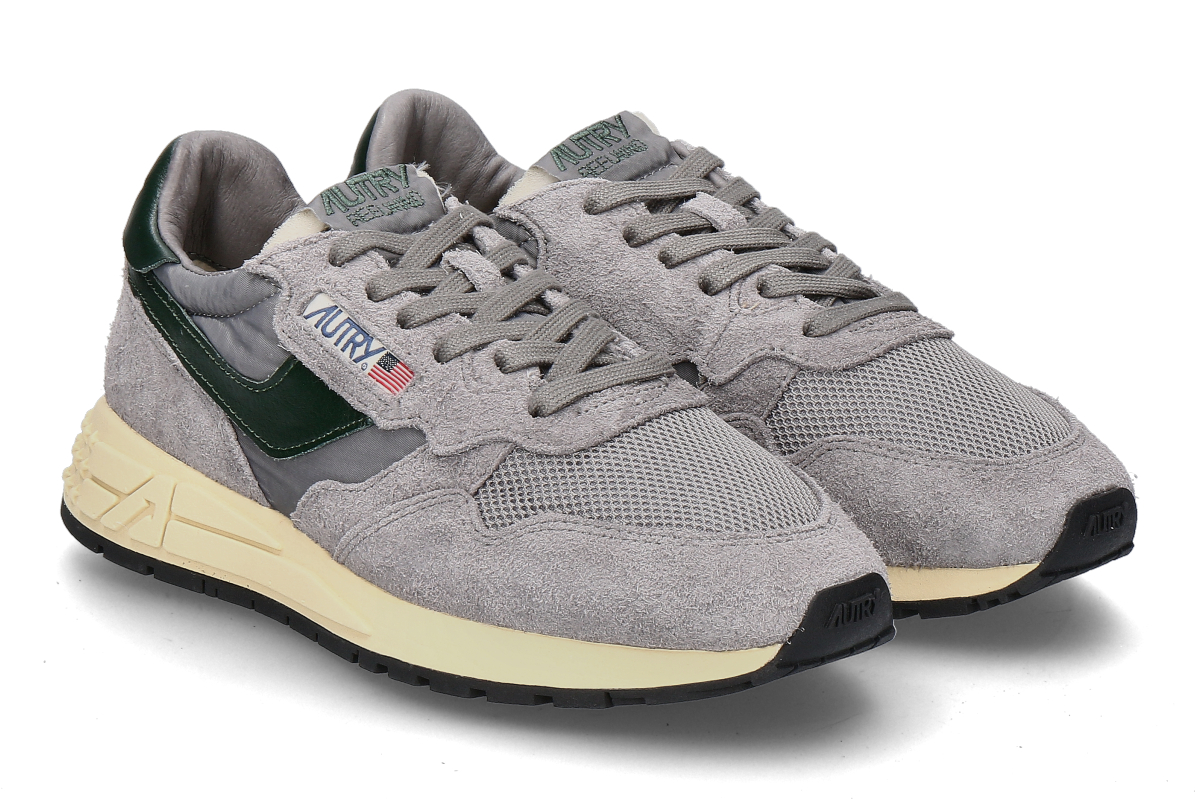 Autry Herren- Sneaker REELWIND SUEDE NYLON- grey/mount