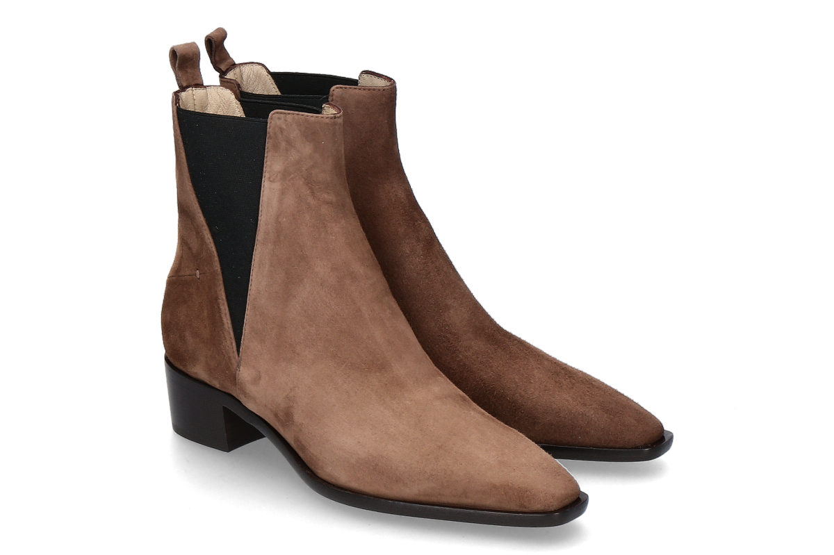 Pomme d'Or Chelsea Boot LIA REVERSE- espresso/ dunkelbraun