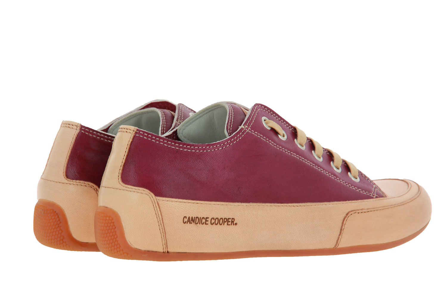 Candice Cooper Sneaker ROCK TAMPONATO BORDEAUX BEIGE (37 )