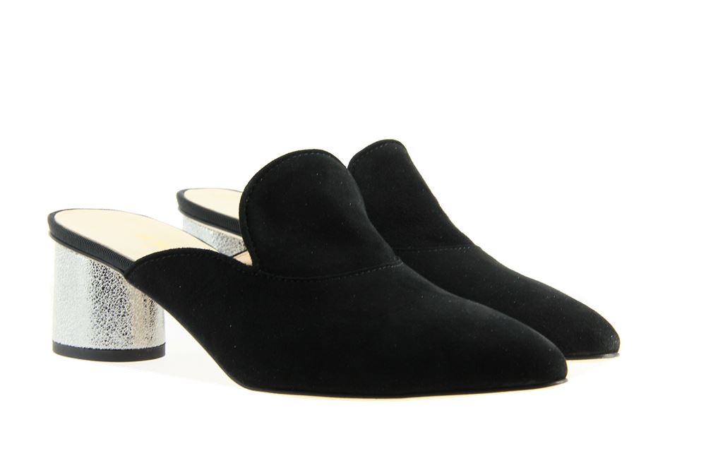 Brunate Pantolette FLEX CAMOSCIO NERO (36½) Brunate Pantolette FLEX CAMOSCIO NERO (36½)