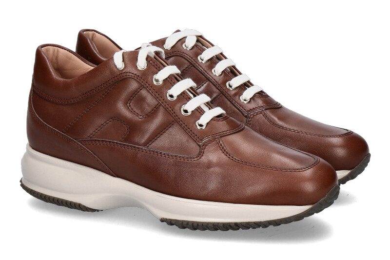 Hogan Sneaker INTERACTIVE NAPPA MARRONE (39)