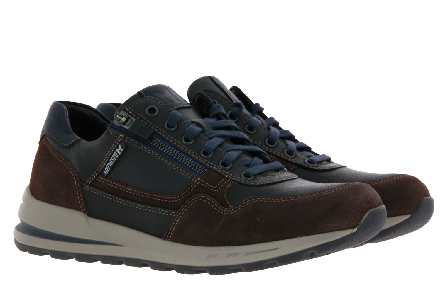 Mephisto Sneaker BRADLEY VELOURSPORT DARK GREY (41)