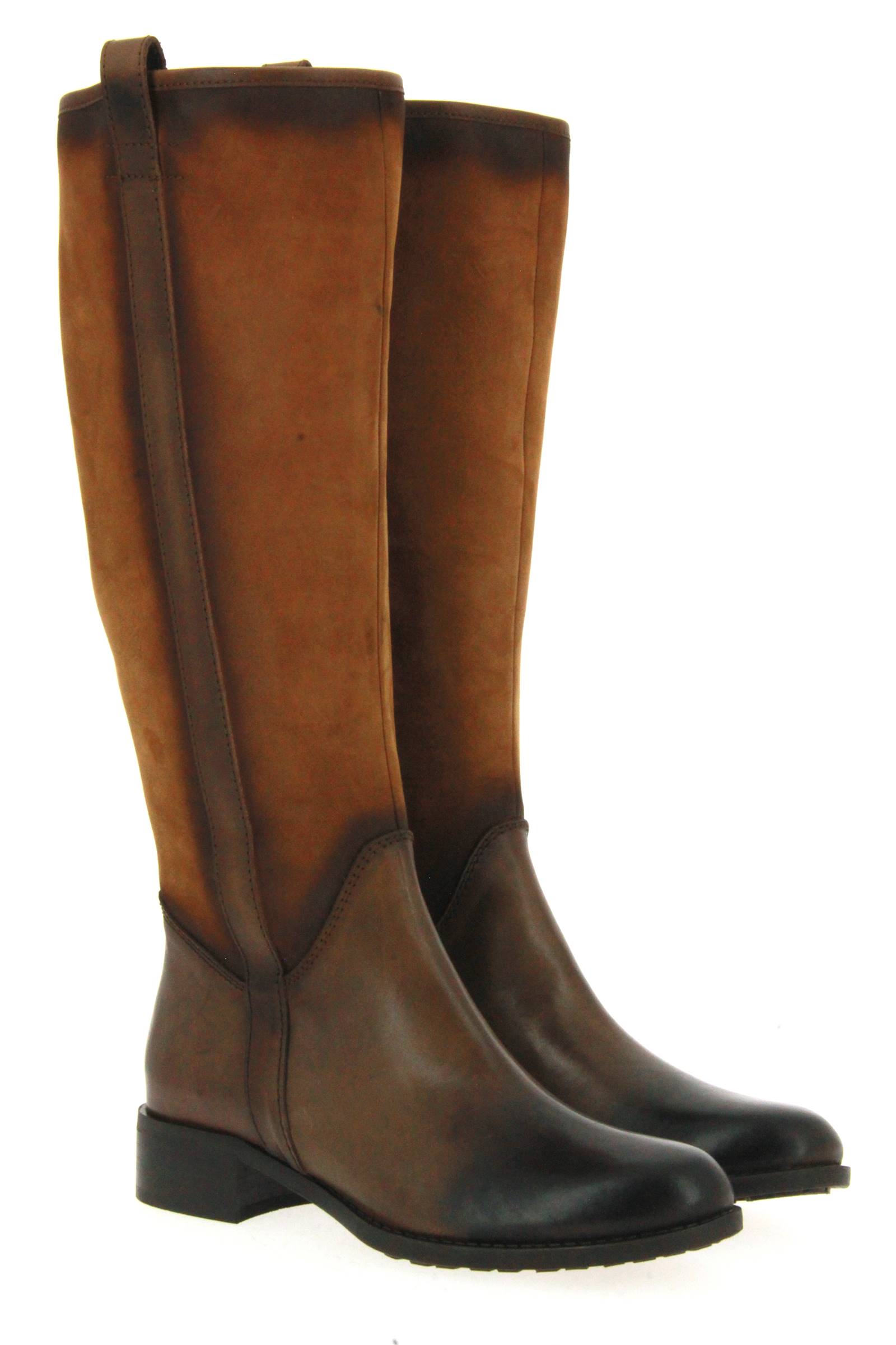 Donna Piú Stiefel OLIVIA SFUMATO BRANDY TEQUILA BRANDY NUBUK (39)