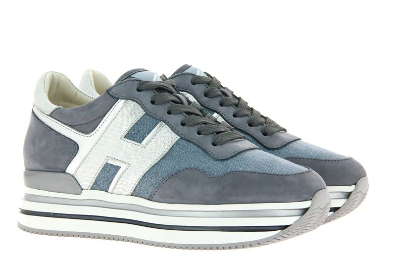 Hogan Sneaker RIGHE VERNIC ALLACCIATO GREY (38)