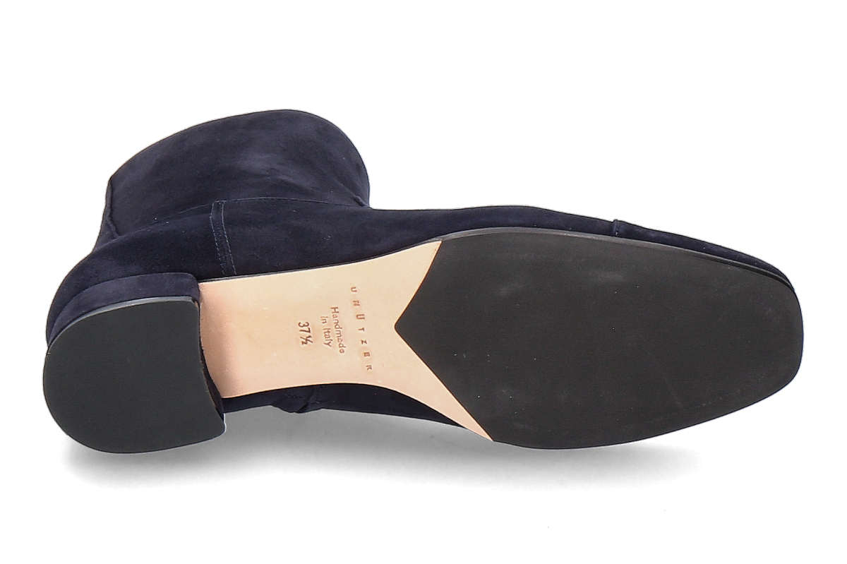 Unützer Damen- Stiefelette CAMOSCIO NAPPA- navy_253800111_4