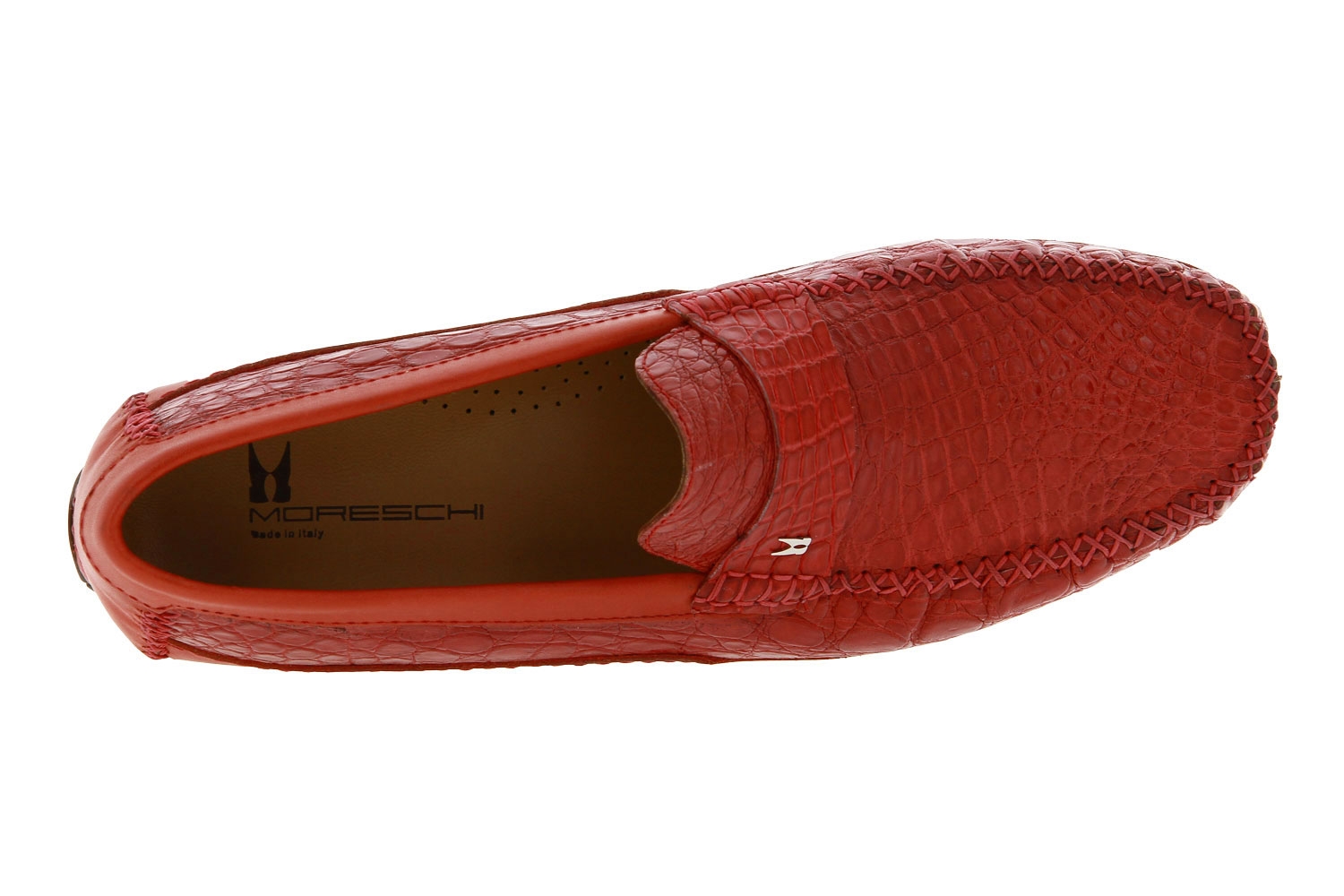 Moreschi Mokassin COCCO ROSSO (43)