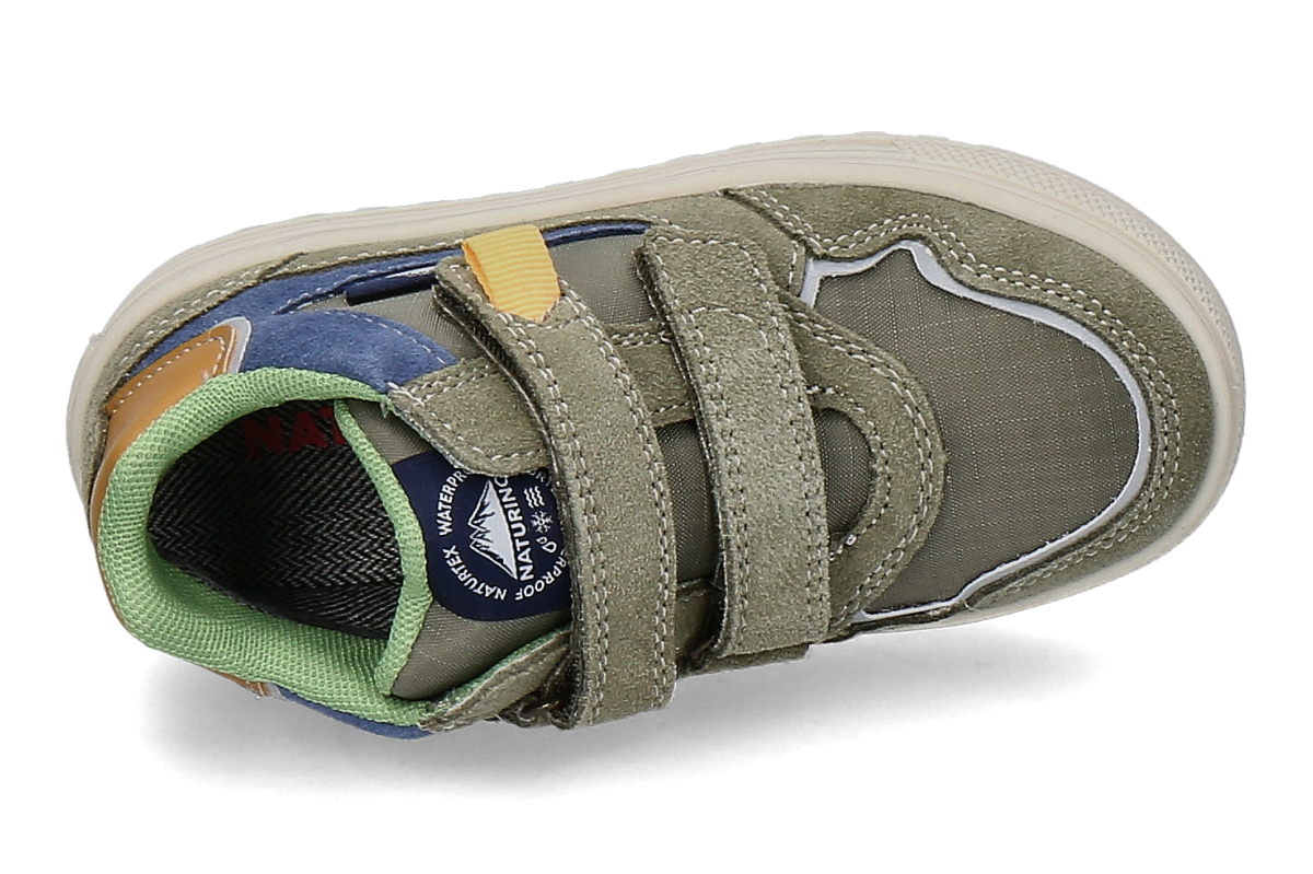 Naturino Jungen- Klettsneaker WANNY MESH SUEDE- military grün_433900004_5