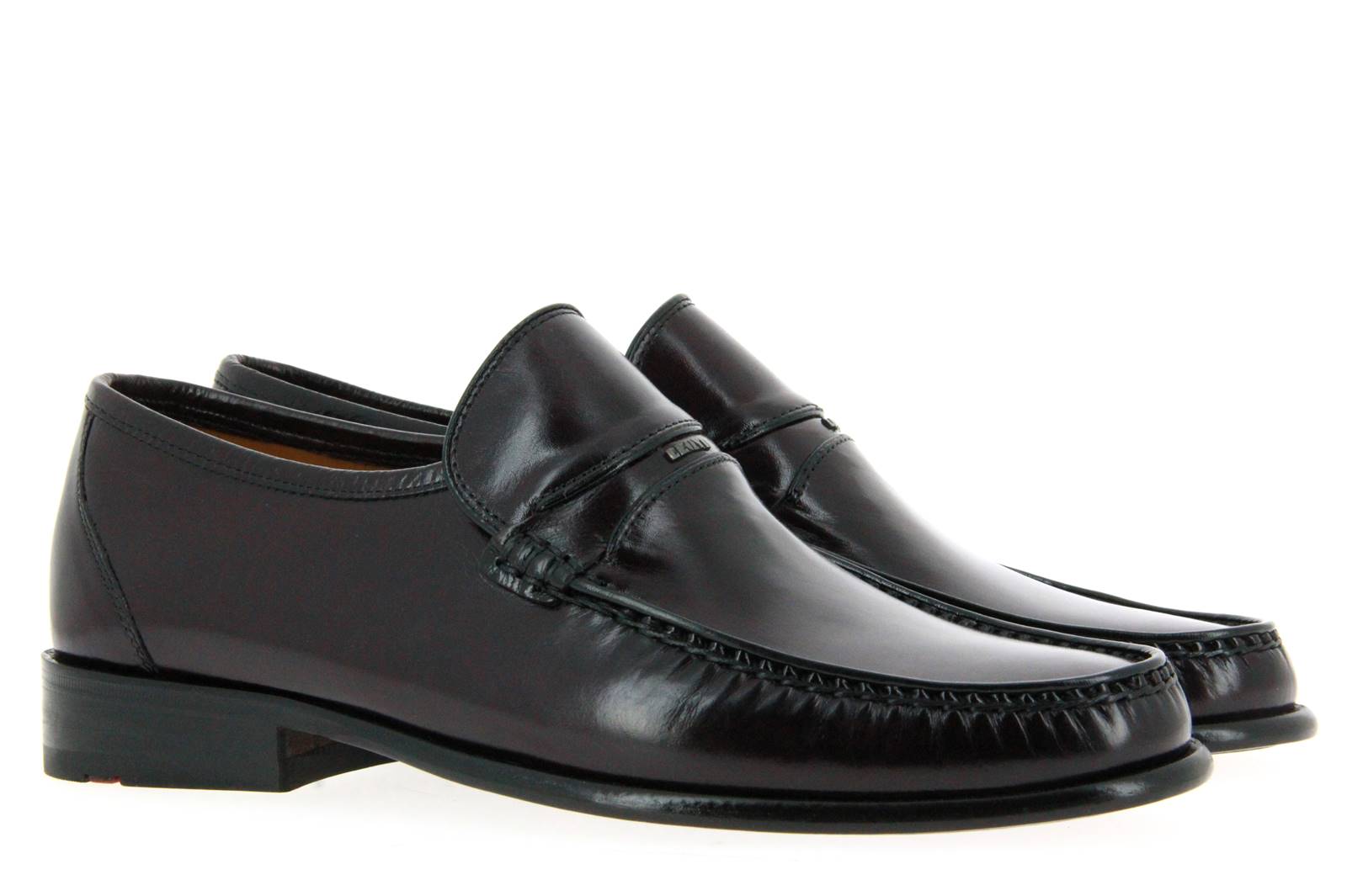 Lloyd Slipper EGMOND BISONTE CALF BORDO (43)
