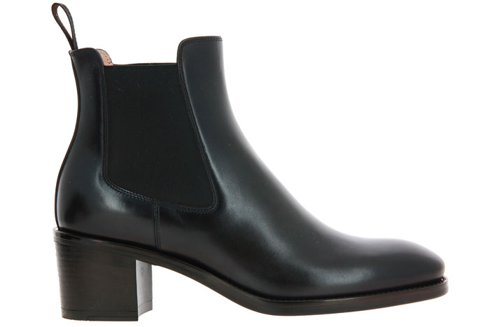 Santoni Chelsea Boot NAPPA NERO (40½)