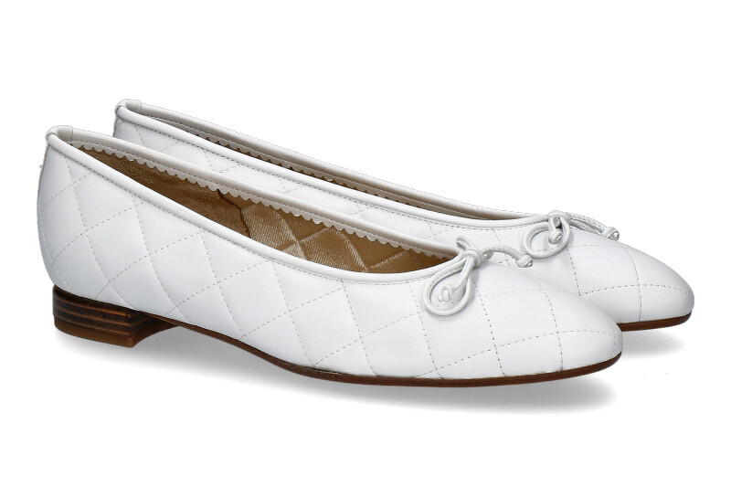 Brunate Ballerina FLEX QUILTED NAPPA BIANCO