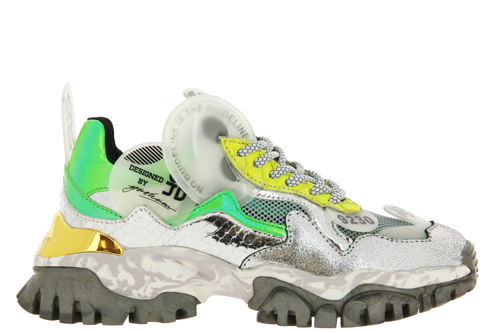 CLJD-Sneaker-6F033-0130-Silver-Yellow-232600011-0004