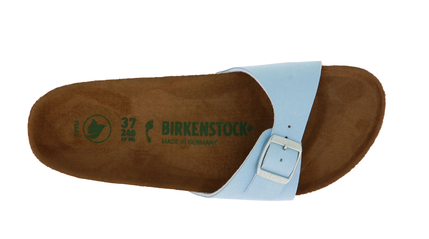 Birkenstock Pantolette SCHMAL MADRID BRUSHED SKY (41)