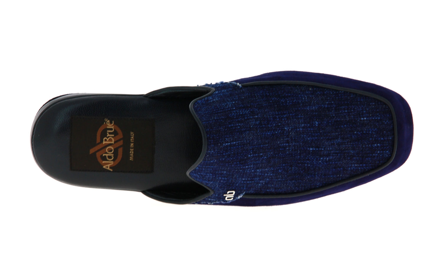 Aldo Bruè Hauspantoffel AMALFI FIAMMA DENIM (47) Aldo Bruè Hauspantoffel AMALFI FIAMMA DENIM (47)