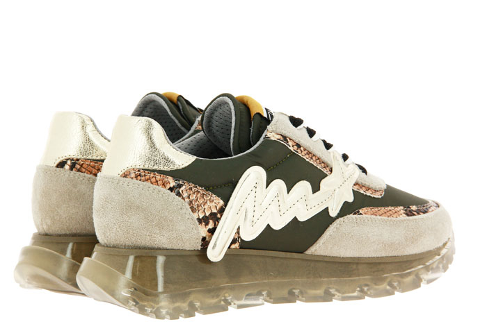 Meline Sneaker VELOUR NOCE IDRO MILITARE ROCCIA (37 )