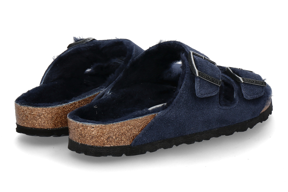 Birkenstock Pantolette gefüttert ARIZONA SCHMAL SUEDE- new navy_274800019_2 Birkenstock Pantolette gefüttert ARIZONA SCHMAL SUEDE- new navy_274800019_2