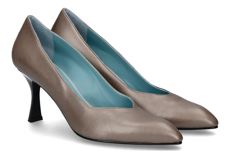 Thierry Rabotin Pumps TAFFETAS GREY BEIGE